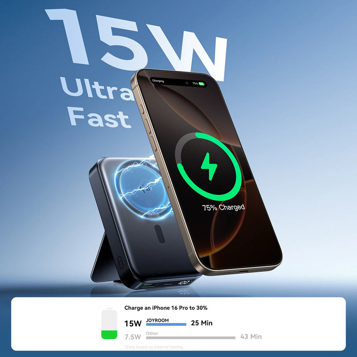 Joyroom 10000mAh \ 22.5W Magnetic Wireless Power Bank