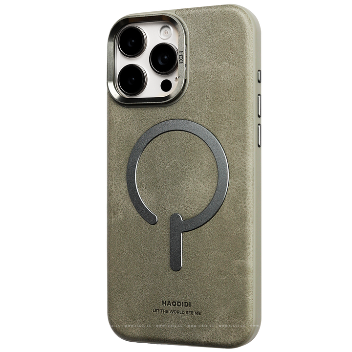 HDD Leather MagSafe Case iPhone 16 Pro