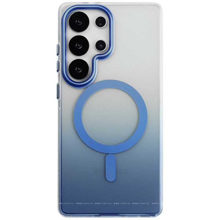 Mutural Clear Magnetic Camera Frame Case for Samsung S25 Ultra