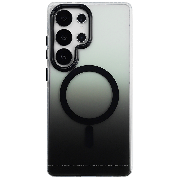 Mutural Clear Magnetic Camera Frame Case for Samsung S25 Ultra