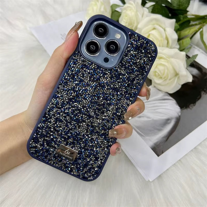 Swarovski Luxury Glitter Diamond Bling Shockproof Case iPhone 16 Pro Max