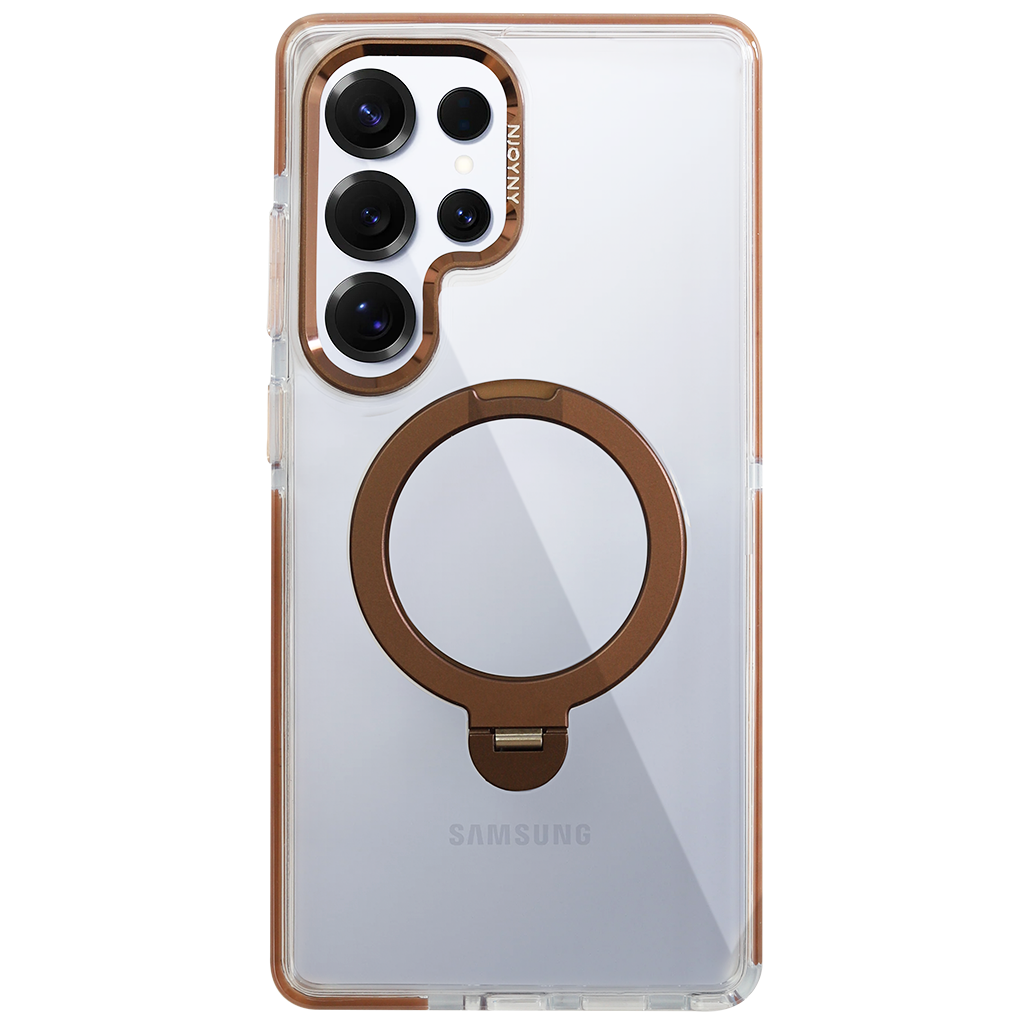 NY Clear MagSafe With Ring Case for Samsung S25 Ultra