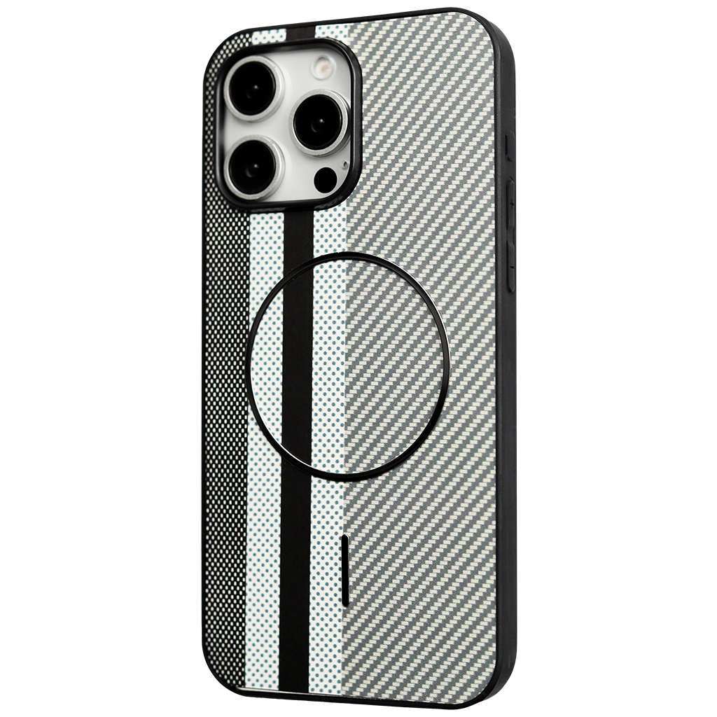 Stylish Pattern Magnetic Case iPhone 16 Pro