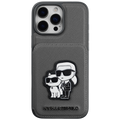 Karl Lagerfeld Leather Card Holder Case iPhone 16 Pro