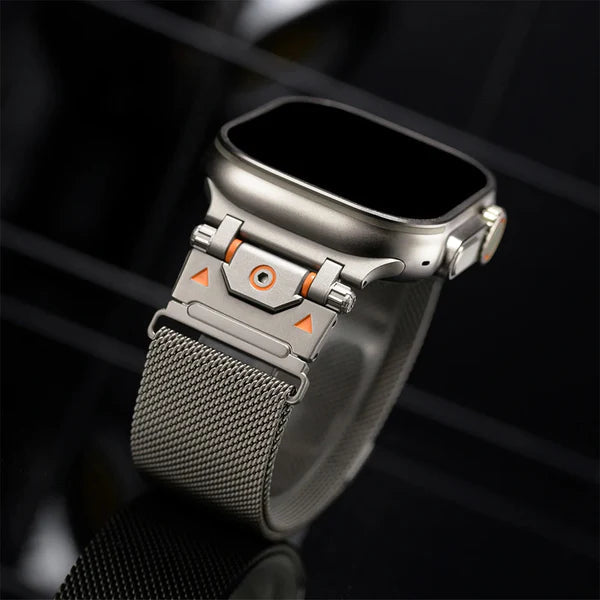 Greatcase Stainless Steel Mesh Watch Band for Apple Watch