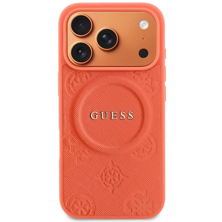 GUESS Embossed MagSafe Case for 17 Pro Max
