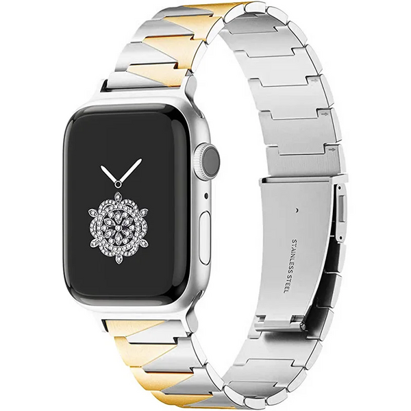 Luxury Stainless Steel Link Band for Apple Watch