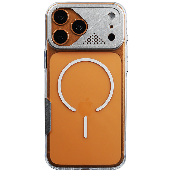 Mechanical MagSafe Lens Armor Case iPhone 17 Pro Max