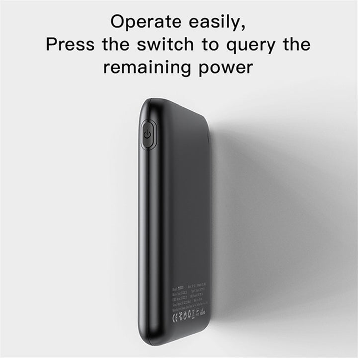 Yesido 5000mAh Compact Travel Power Bank with Dual USB Output