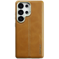 RIMBMAX Premium Leather Stitched MagSafe Case for Samsung S25 Ultra