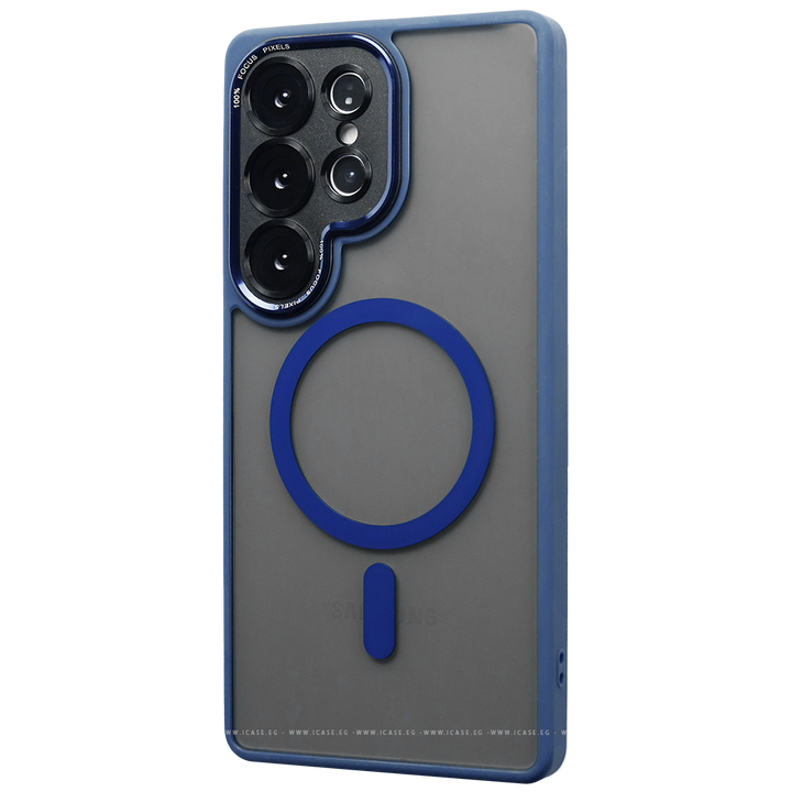 MagSafe Matte Translucent Shockproof Case for Samsung S25 Ultra