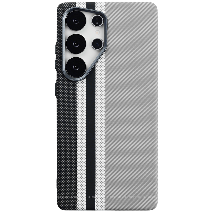 Luxo Life Magnetic Carbon Fiber Case for Samsung S25 Ultra