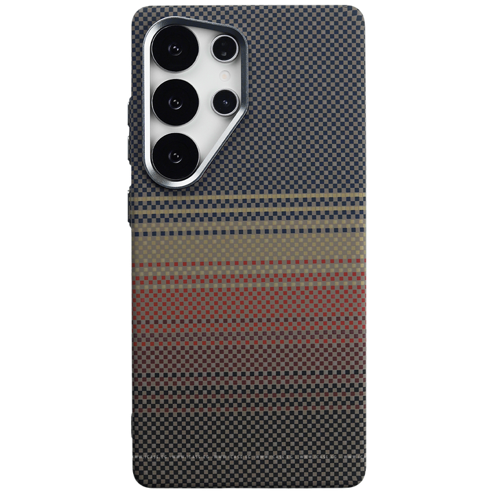 Luxo Life Magnetic Carbon Fiber Case for Samsung S25 Ultra