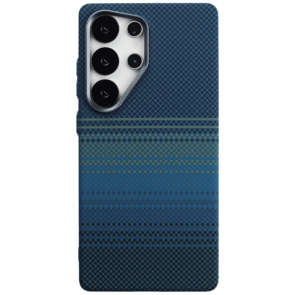 Luxo Life Magnetic Carbon Fiber Case for Samsung S25 Ultra