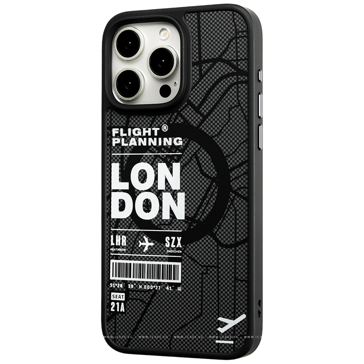 Flight Planning Urban London Case iPhone 15 Pro Max