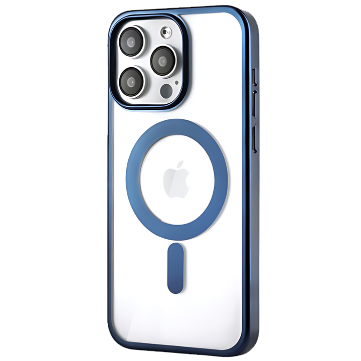 Glossy Transparent MagSafe Case iPhone 15