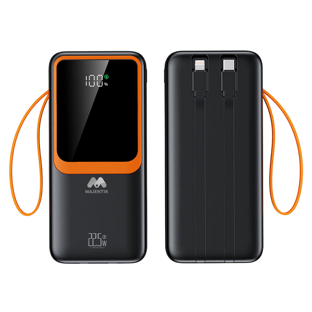 Majentik Power Bank with Built-in Cable 50000mAh / 22.5W