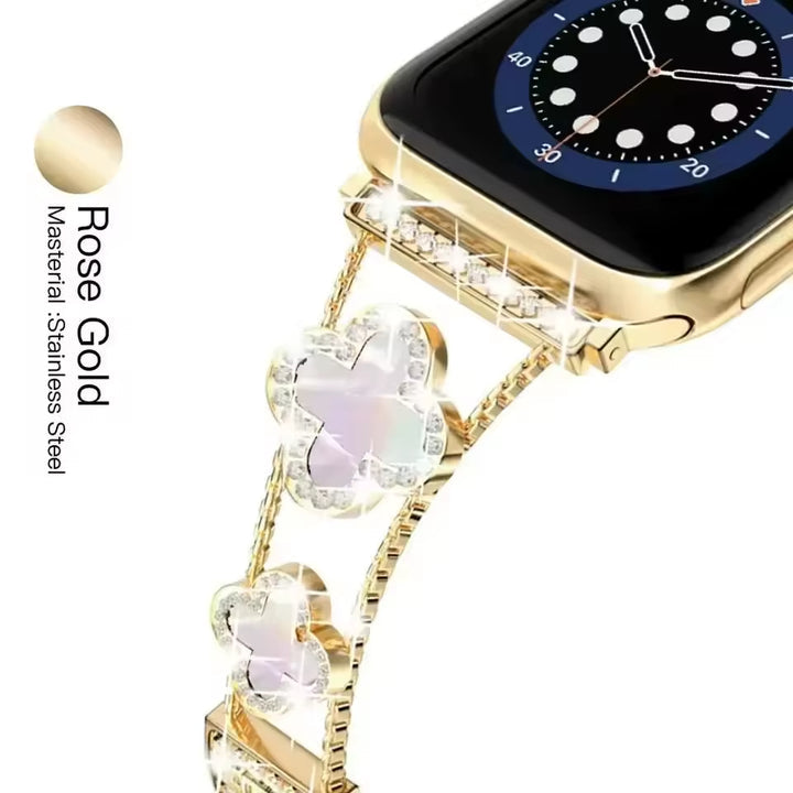 Luxury Floral Bracelet Band for Apple Watch