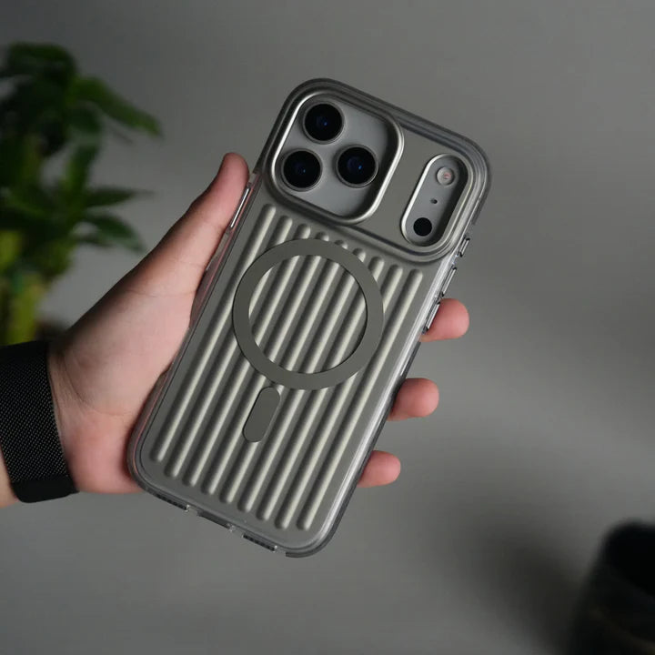 Rock Ribbed Magnetic MagSafe Case for iPhone 17 Pro Max