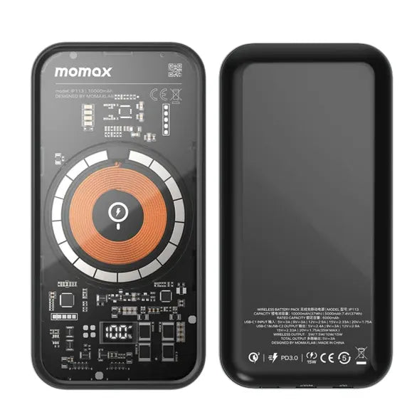 Momax Q.Mag Magnetic Wireless Power Bank 10000mAh
