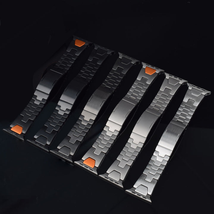 Recci Stainless Steel Link Bracelet Band for Apple Watch