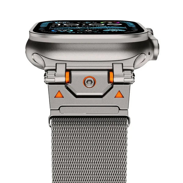Greatcase Stainless Steel Mesh Watch Band for Apple Watch