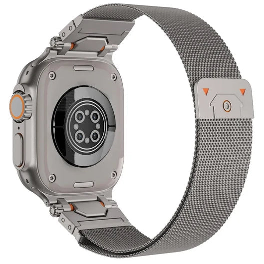 Greatcase Stainless Steel Mesh Watch Band for Apple Watch