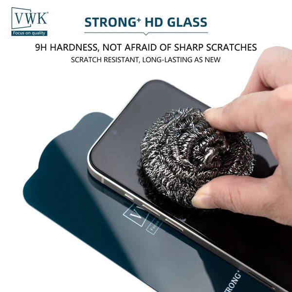 VWK HD Tempered Glass Screen Protector Edge To Edge Coverage