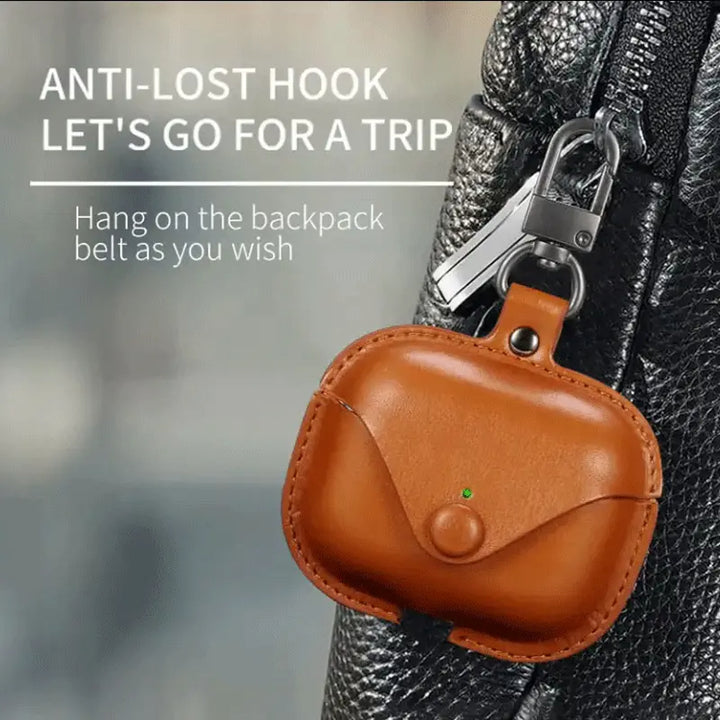 Leather Protective Case Skin with Carabiner Clip