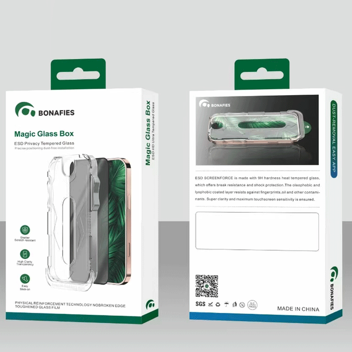 Bonafies Magic Glass Box Privacy Screen Protector