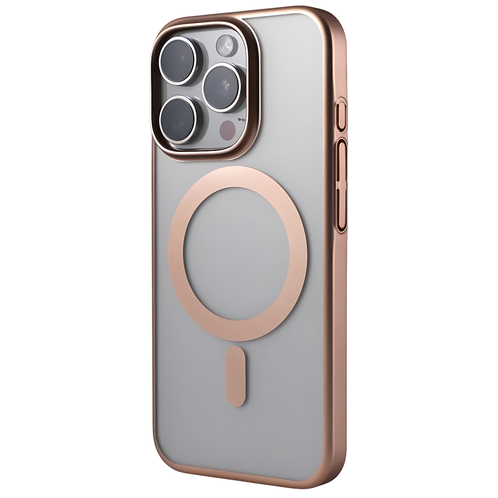 Glossy Transparent MagSafe Case iPhone 15