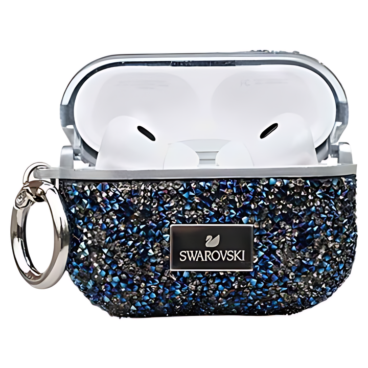 Swarovski Crystal Case with Keychain for AirPods
