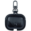 AirPods Leather Case with Strap - Black
